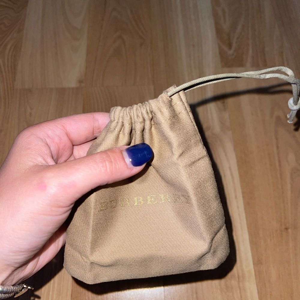 BURBERRY Small Drawstring Pouch BURBERRY Small Drawstring Pouch BURBERRY - Picture 7 of 8